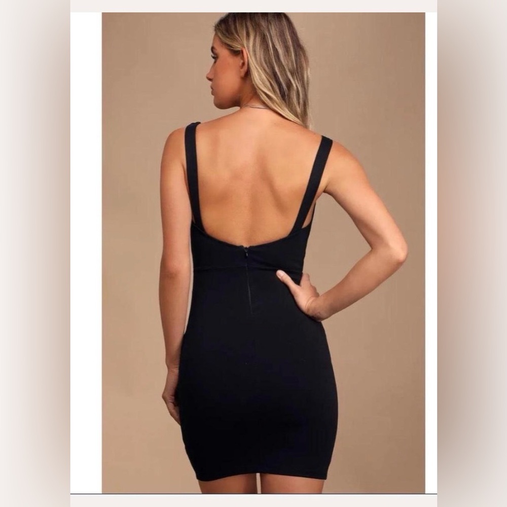 Lulus Perfect Pick Black Bodycon Dress - Picture 2 of 5
